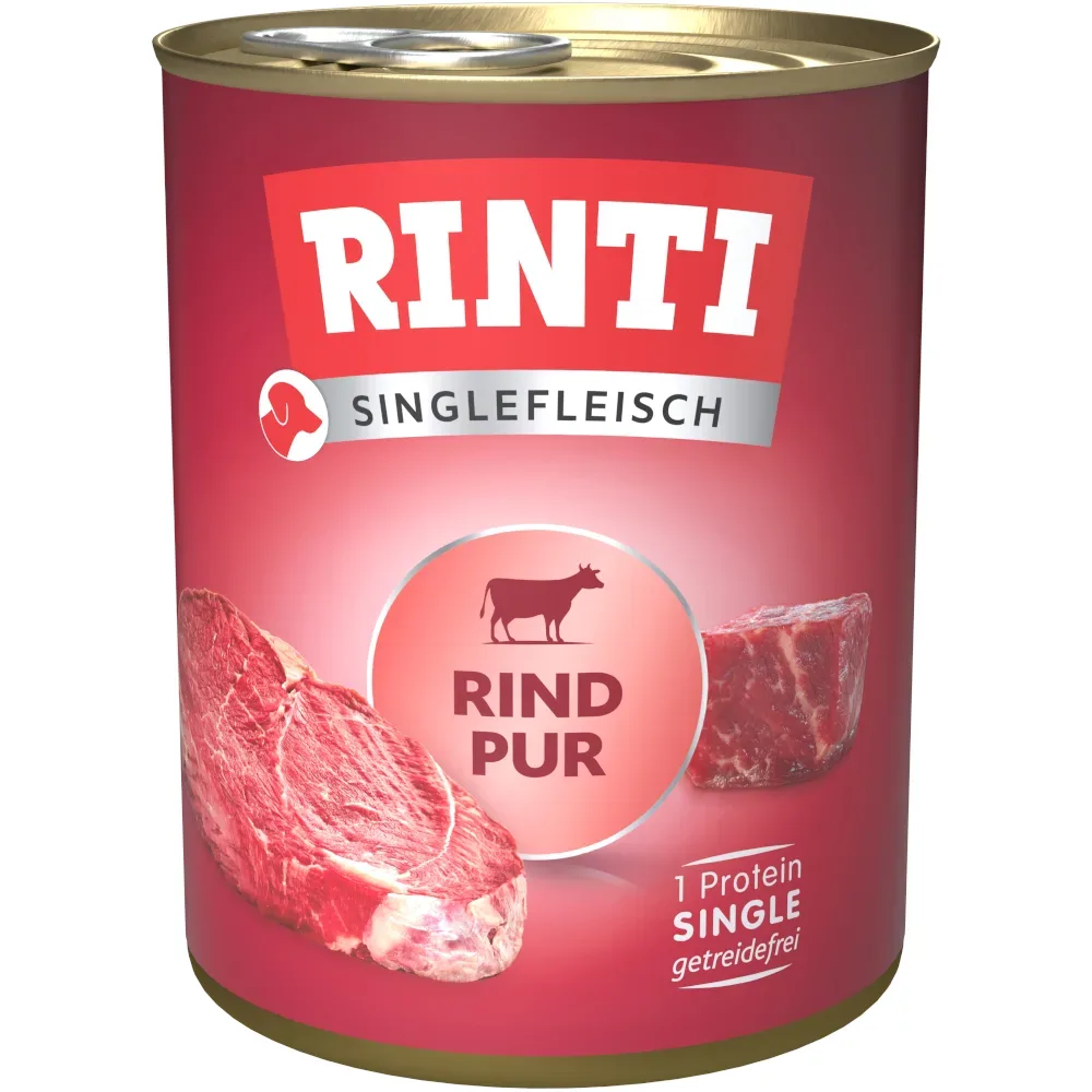 Sparpaket RINTI Singlefleisch 12 x 800 g - Rind pur