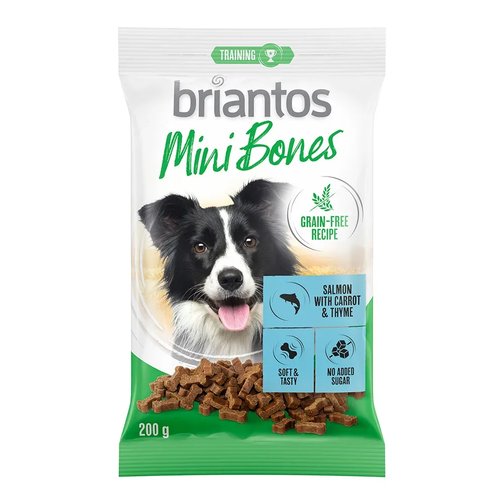 Briantos Mini Bones 200 g ? getreidefrei - mit Ente, Erbse & Cranberry