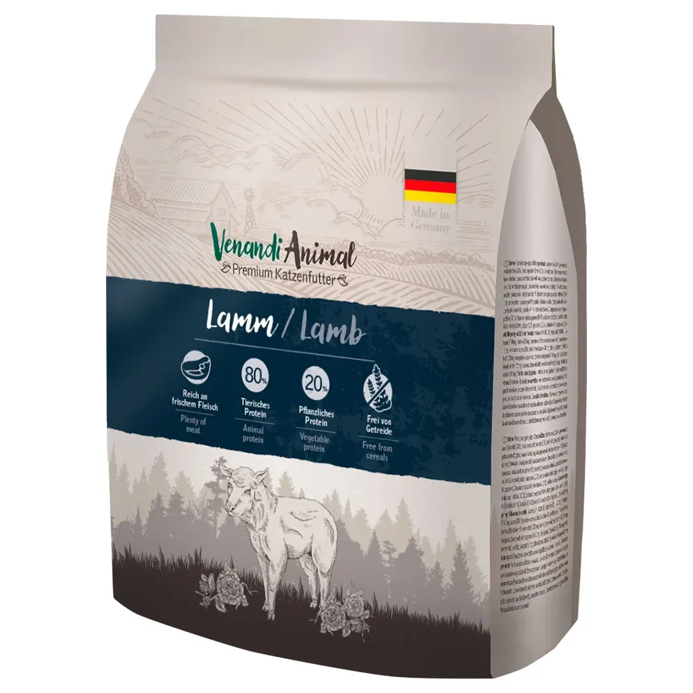 Venandi Animal Lamm - Sparpaket: 3 x 1,5 kg