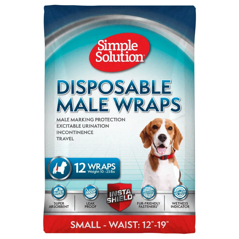 Simple Solution Einwegwindel für Rüden - Grösse S: 30 - 48 cm, 12 Stück