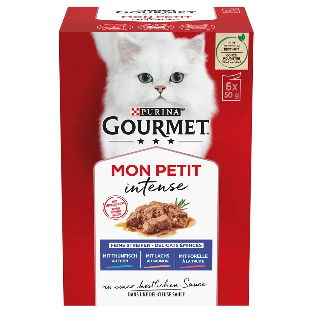 Mixpaket Gourmet Mon Petit 12  x 50 g - Rind, Kalb, Lamm
