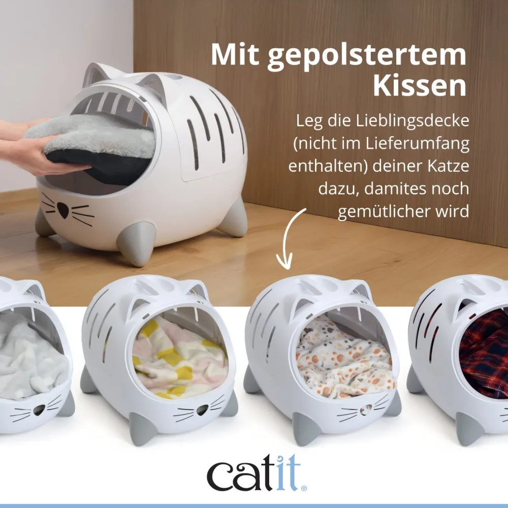 Catit PIXI Transportbox Mio - L 52 x B 35 x H 38,6 cm