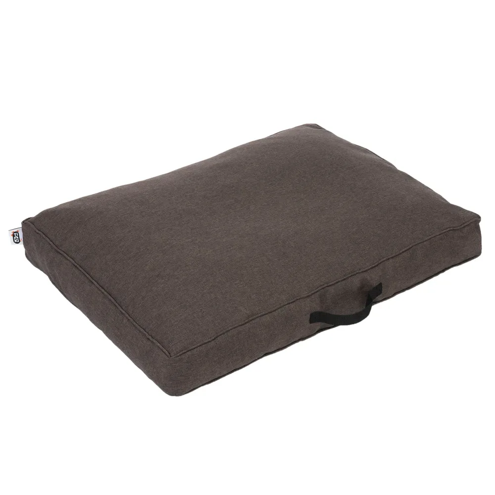 TIAKI Hundematratze Memory Foam, braun - Grösse L: L 120 x B 90 x H 19 cm