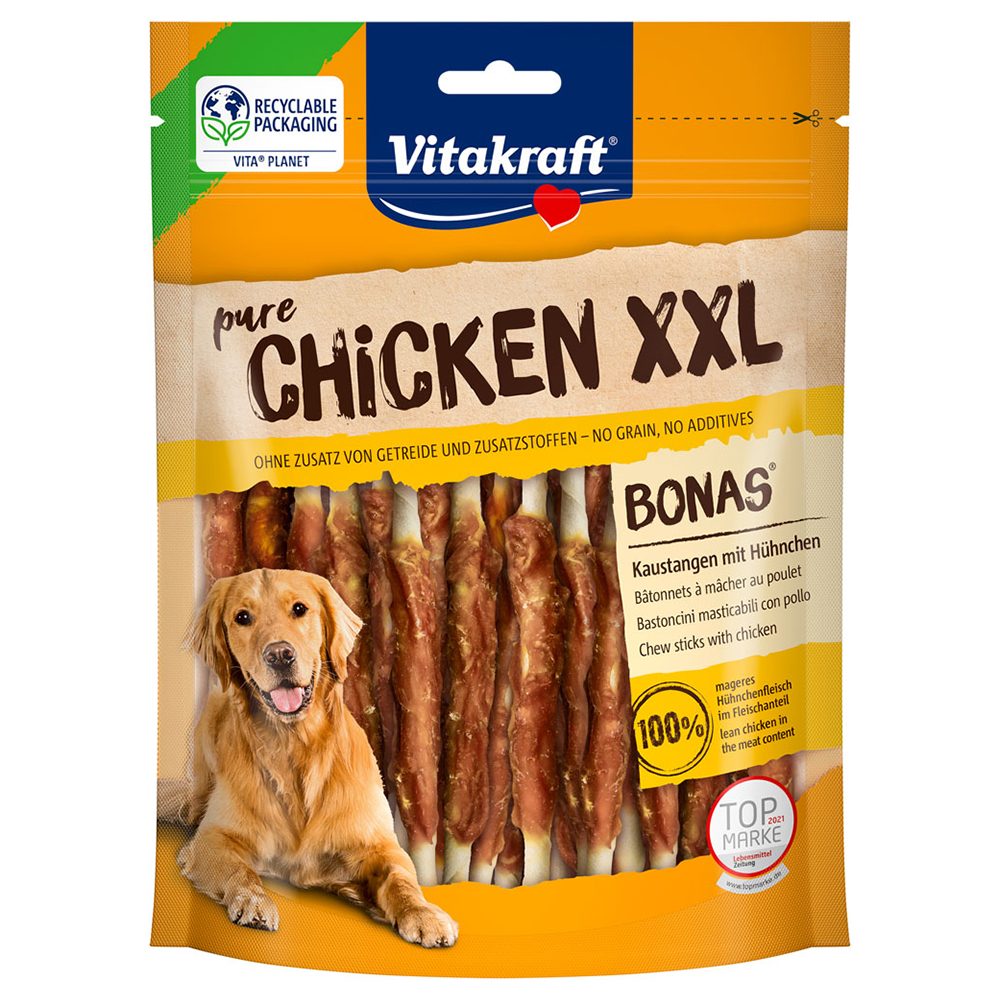 Vitakraft Pure Chicken XXL Bonas Kaustangen mit Huhn 200 g
