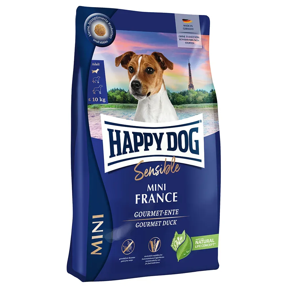 Happy Dog Sensible Mini France - Sparpaket: 2 x 4 kg