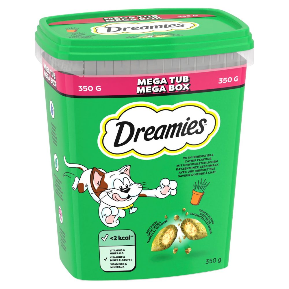 Dreamies Mega Box 350g Katzenminze