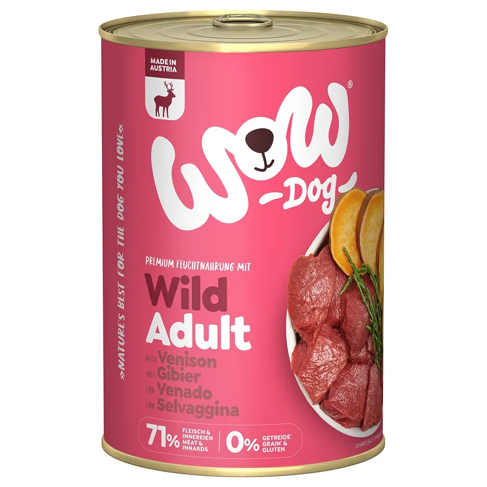 WOW Adult 6 x 400 g - Wild