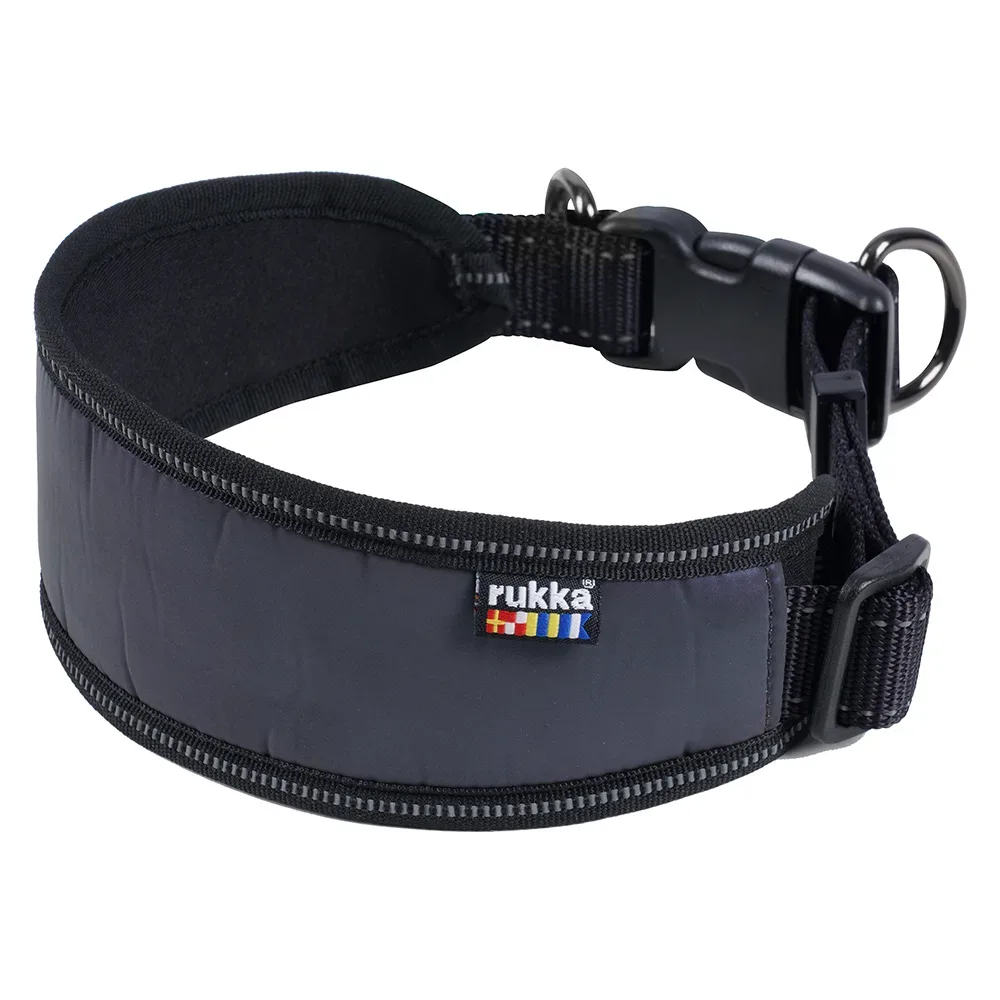 Rukka® Luminous Soft Halsband - Grösse L: 45 - 70 cm Halsumfang, B 30 mm