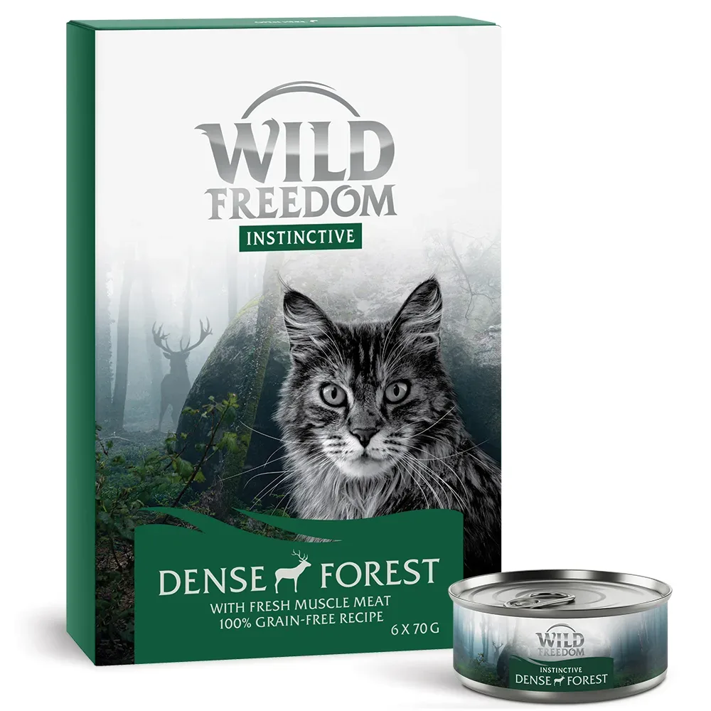 Sparpaket Wild Freedom Adult 24 x 70 g - Dense Forest - Hirsch