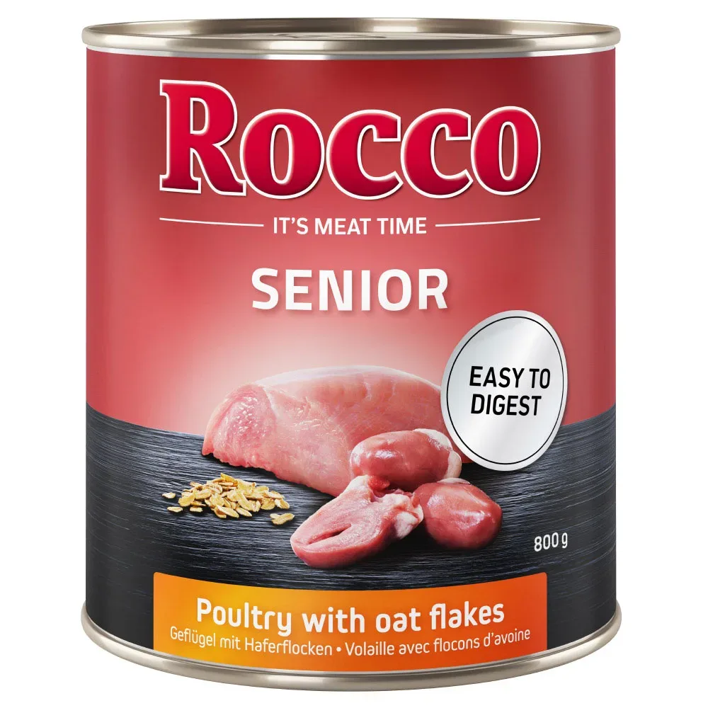 Sparpaket Rocco Senior 24 x 800 g - Lamm mit Hirse