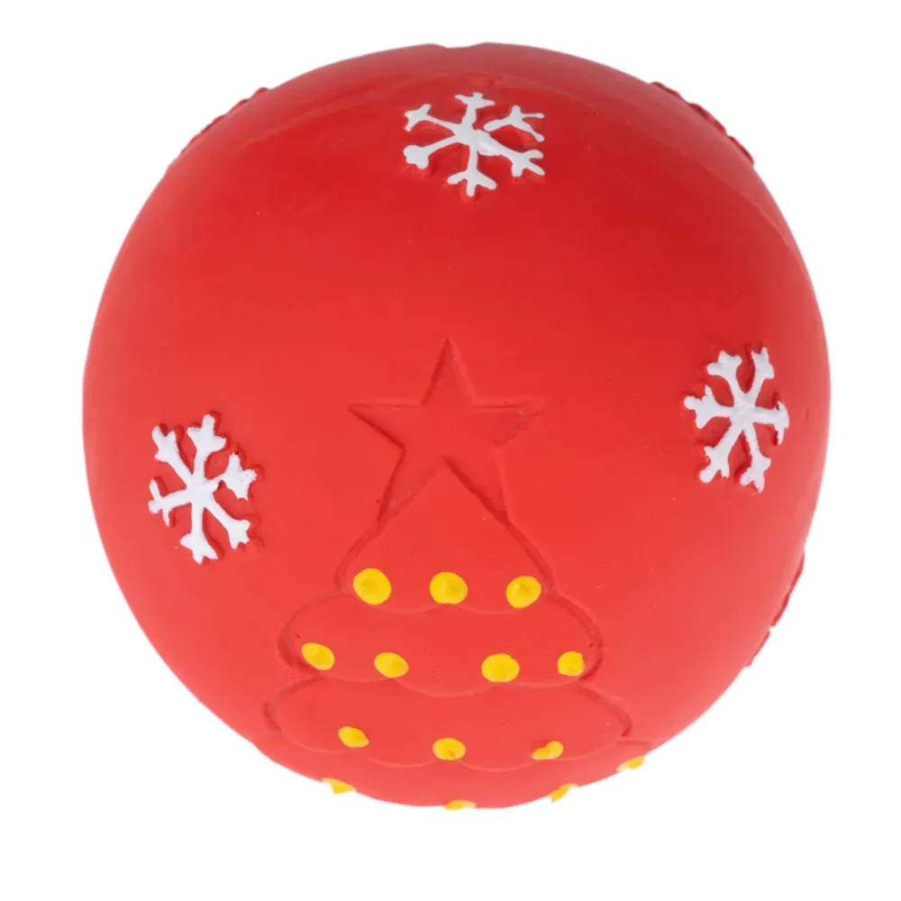 TIAKI Latex-Ball Schneeflocke - ca. Ø 8 cm