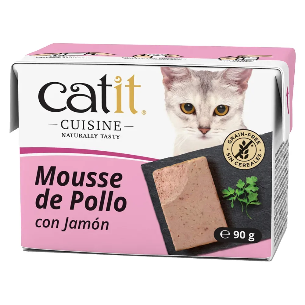 Catit Cuisine Mousse 12 x 90 g - Thunfisch mit Lachs