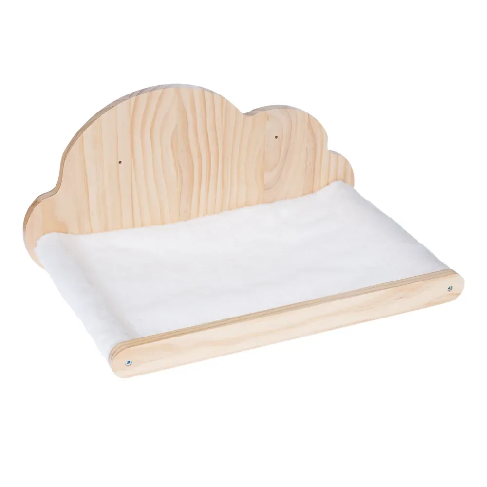 TIAKI Wandliegebett Cloud - weiss