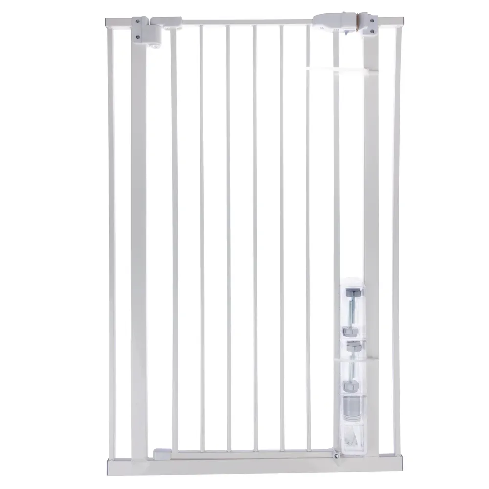 TIAKI Hohes Metall-Hundegitter - Höhe 104 cm, Breite 74 bis 79 cm