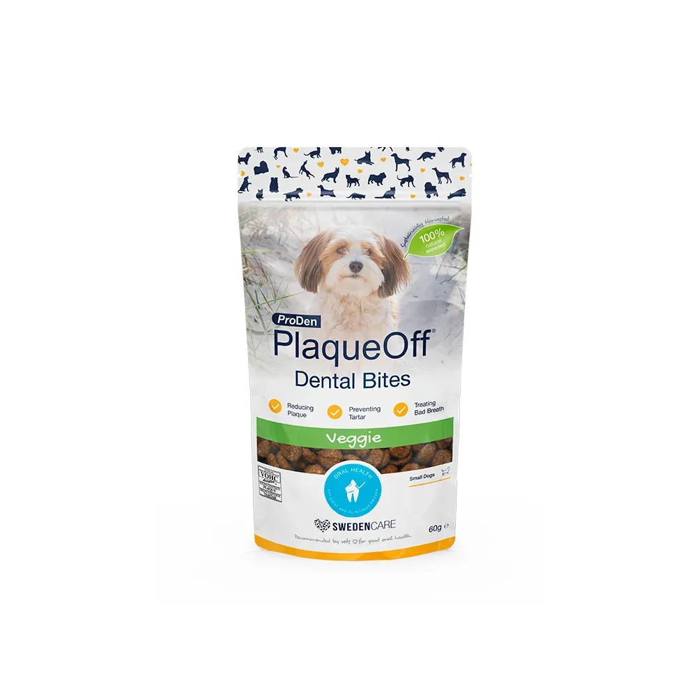 ProDen PlaqueOff Zahnpflege Dental Bites - 2 x 60 g
