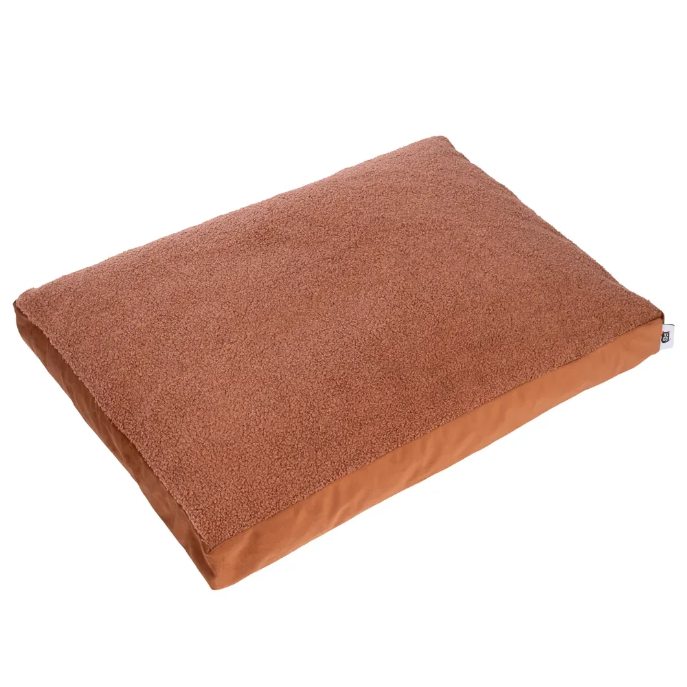 TIAKI Hundematratze Teddy, copper - Grösse L: L 100 x B 70 x H 10 cm