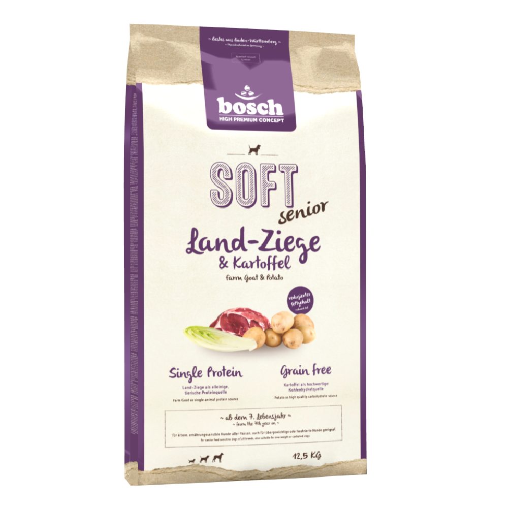 bosch Soft Senior Land-Ziege & Kartoffel 12.5 kg