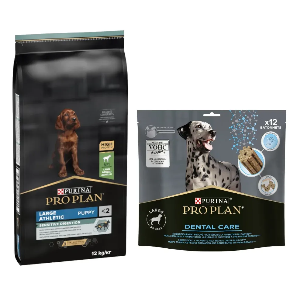 PURINA PRO PLAN Large Athletic Puppy Sensitive Digestion Lamm - 12 kg