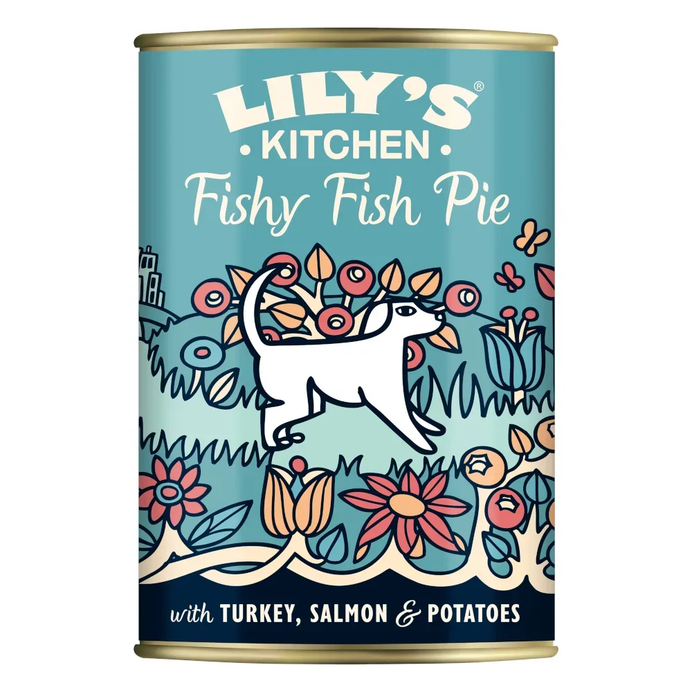 Sparpaket Lily's Kitchen Getreidefreie Menüs für Hunde 400 g - Sparpaket: 24 x 400 g Lachs, Truthahn & Hering