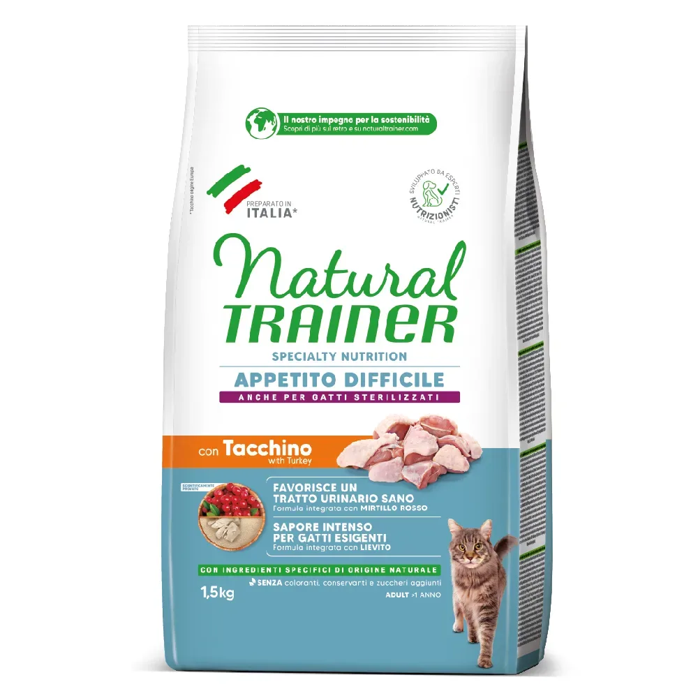 Natural Trainer Difficult Appetite Pute - 1,5 kg