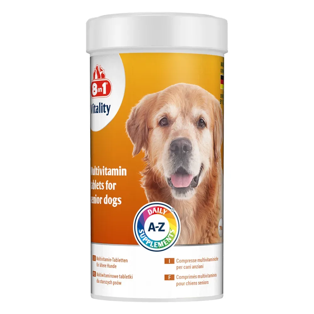 8in1 Vitality Multivitamin-Tabletten Senior - 70 Tabletten