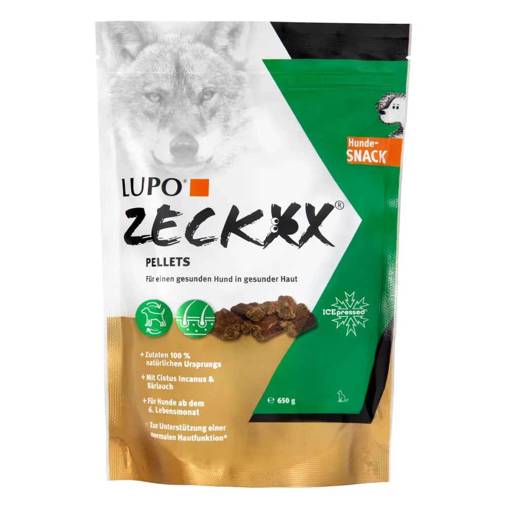 Lupo ZECKXX Snack für Hunde - 650 g