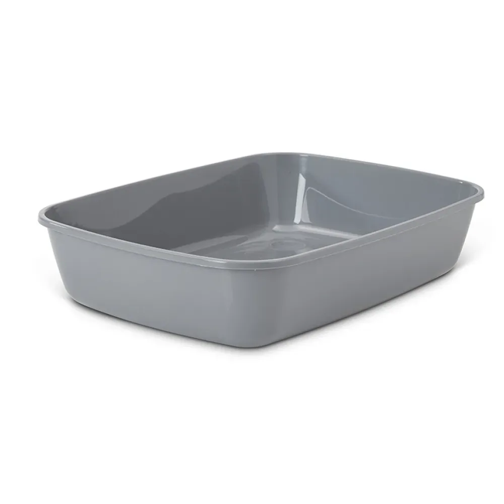 Savic Katzentoilette Iriz ohne Rand, 42 cm - grau