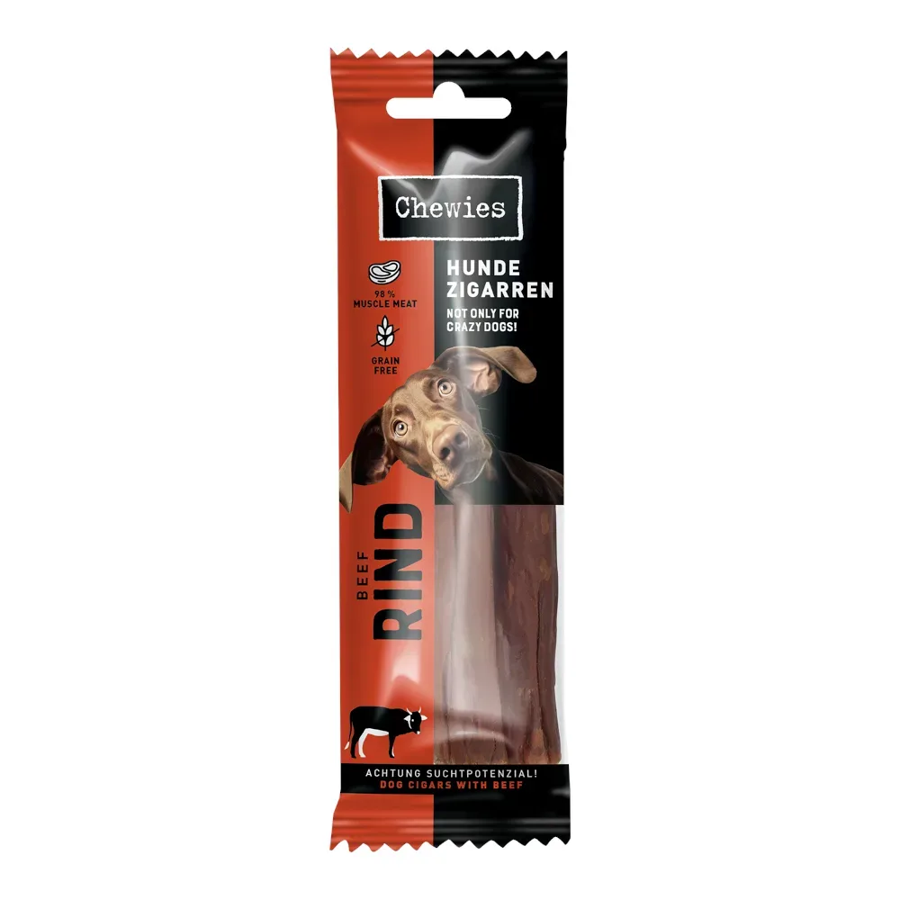 Chewies Hundezigarren - Rind 75 g