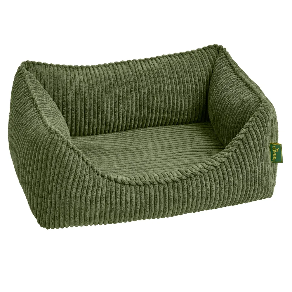 Hunter Ergonomisches Hundesofa Corbie - L 60 x B 40 cm, grün