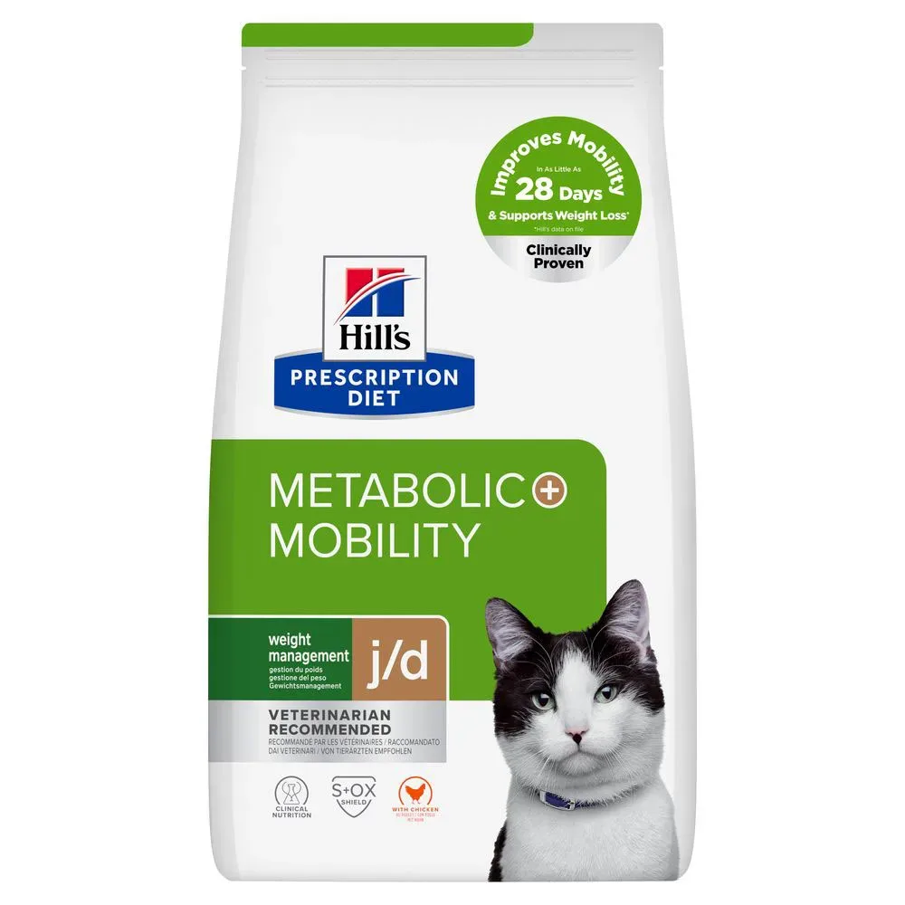Hill's Prescription Diet j/d Metabolic + Mobility mit Huhn - 8 kg