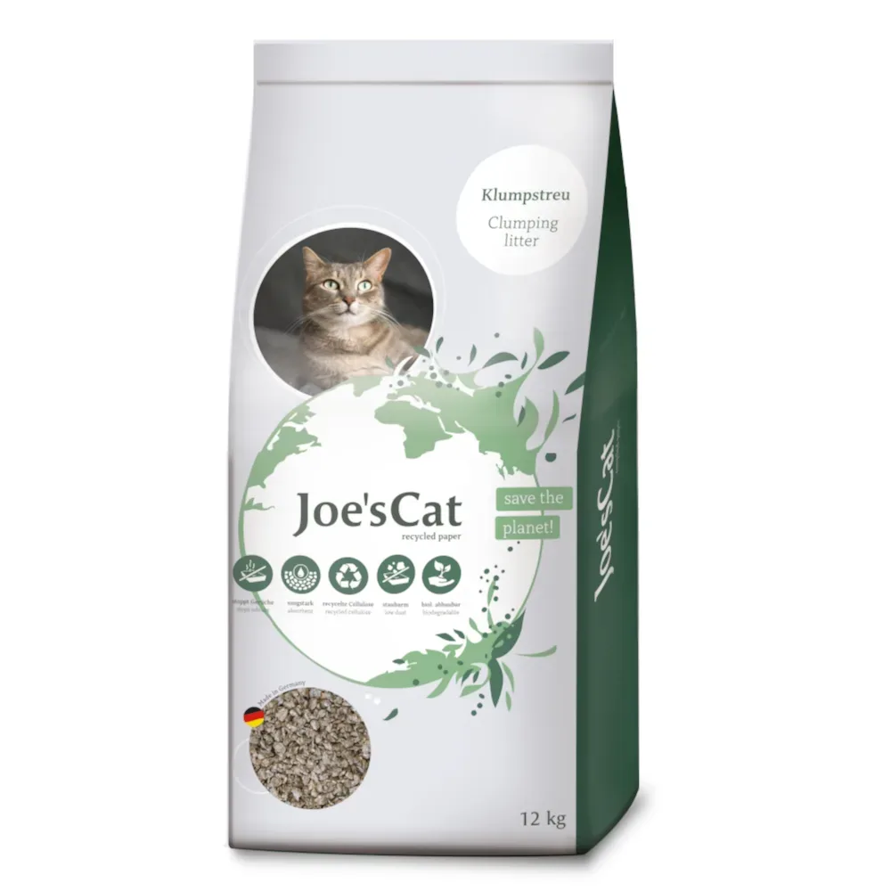 Joe's Cat Klumpende Katzenstreu aus Recyclingpapier - 8 l (3 kg)