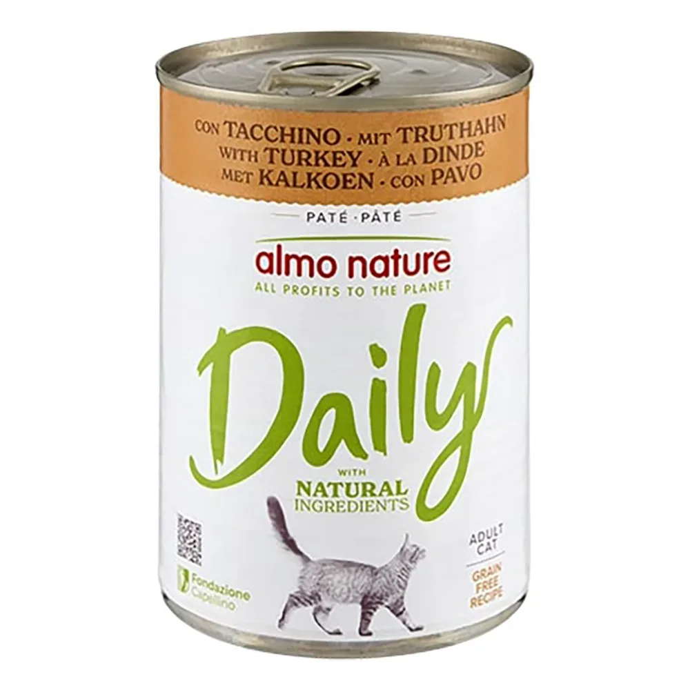 Sparpaket Almo Nature Daily Menu 12 x 400 g - Truthahn