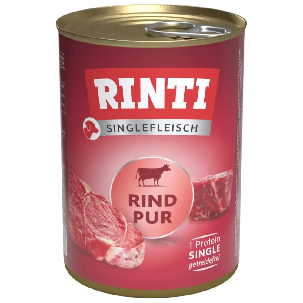 RINTI Singlefleisch 24 x 400 g - Rind pur