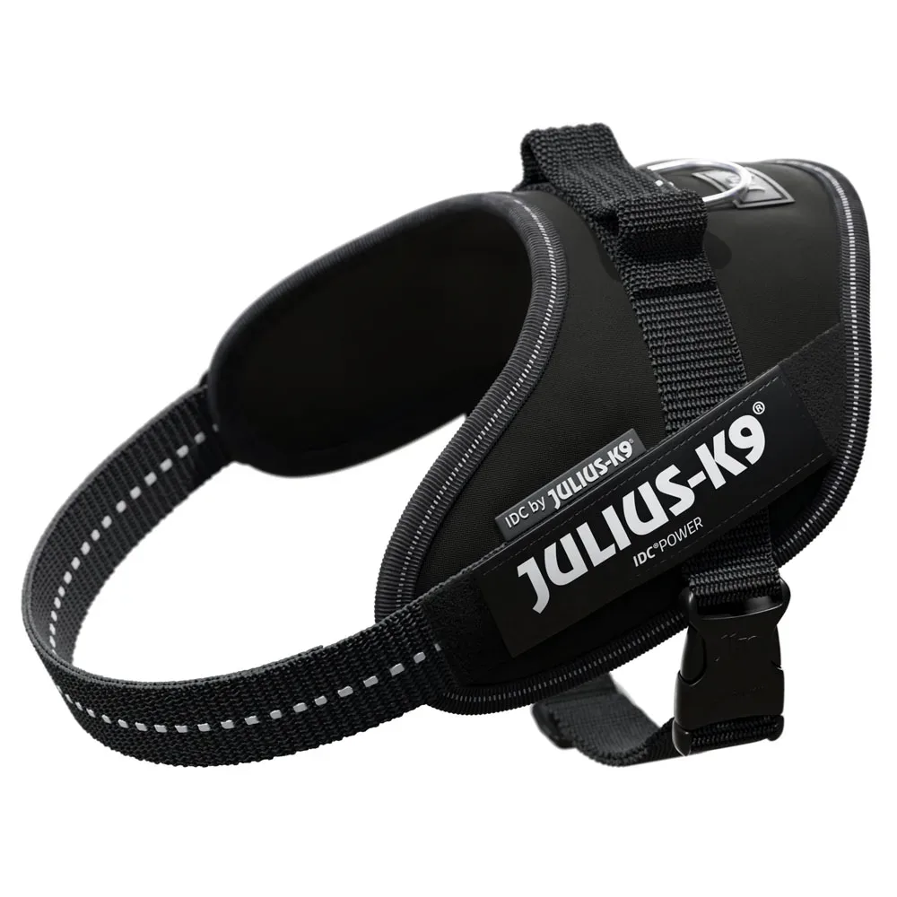 JULIUS-K9 IDC®-Powergeschirr - schwarz - Grösse S: Brustumfang 49 - 67 cm