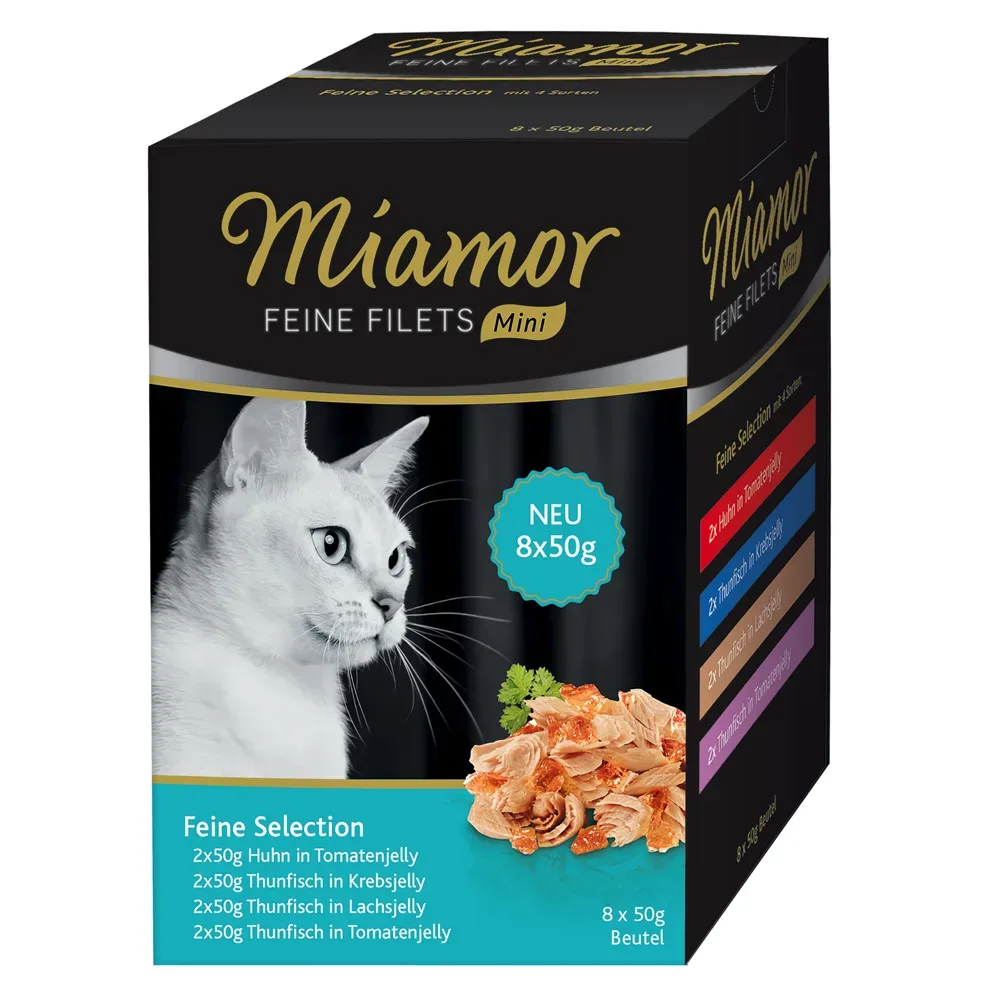 Miamor Feine Filets Mini 8x50g Mixpaket 1