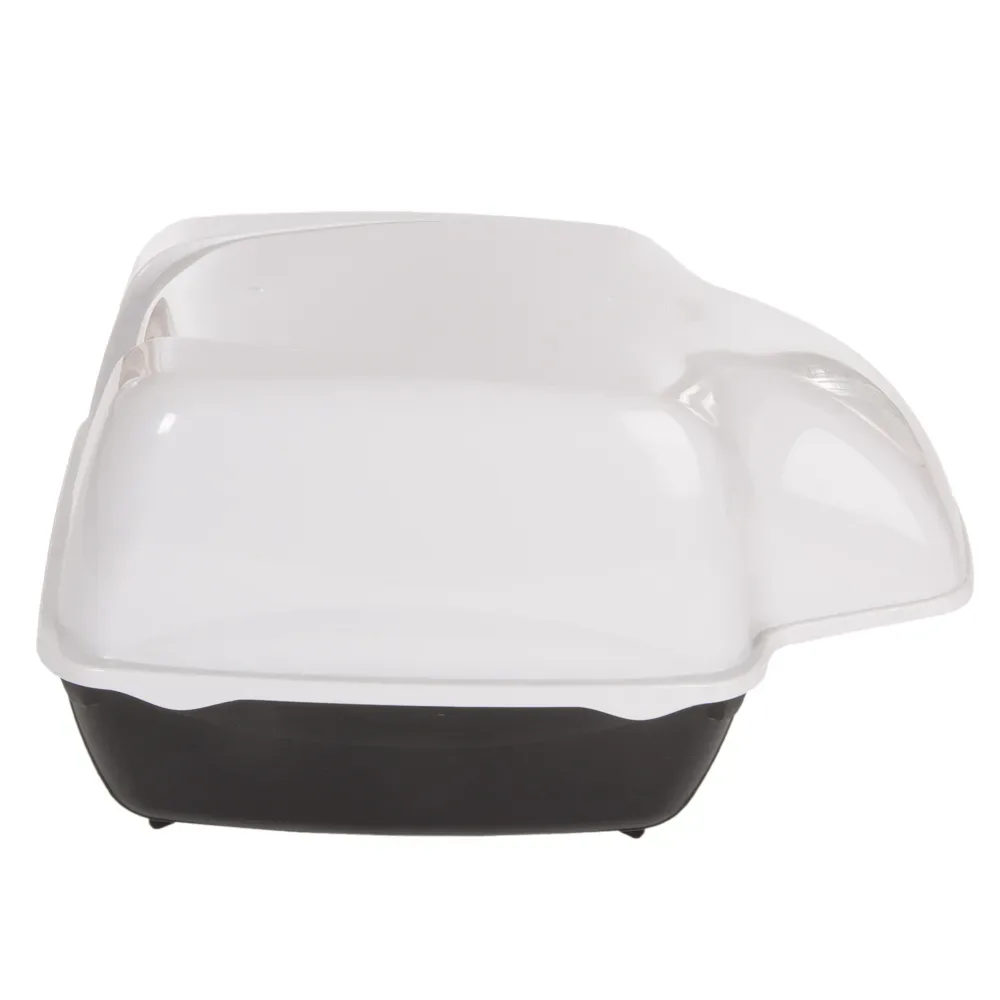 Ferplast Katzentoilette Outdoor - schwarz / weiss