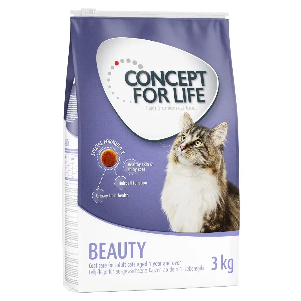 Concept for Life Beauty Adult - Verbesserte Rezeptur! - Sparpaket: 3 x 3 kg
