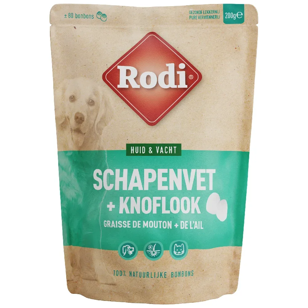 Rodi Exclusive Sheep Fat Bonbons mit Knoblauch - 200 g