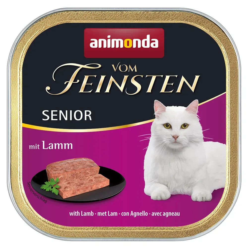 animonda vom Feinsten Senior 6 x 100 g - Lamm