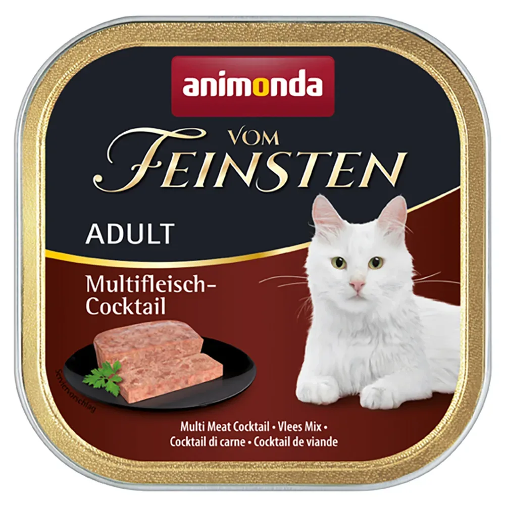 animonda vom Feinsten Adult Mixpaket 32x100g Geflügel Auswahl