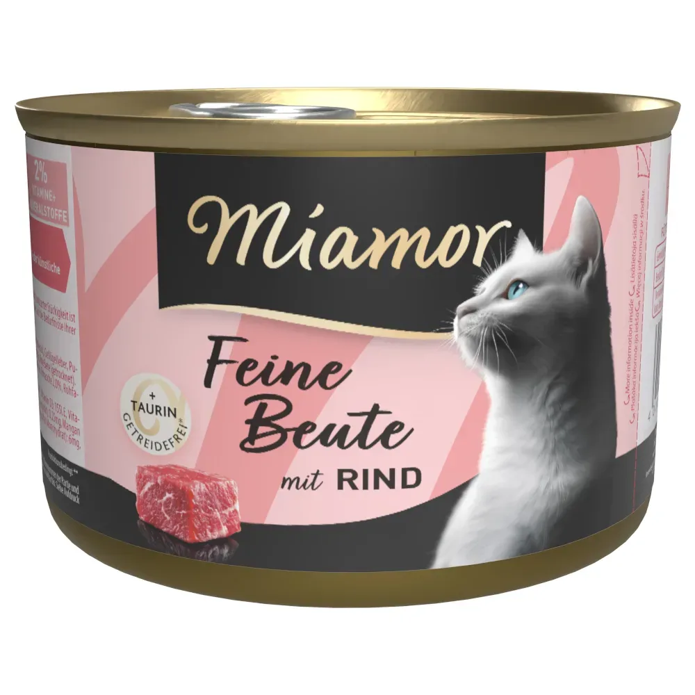 Miamor Feine Beute 12 x 185 g - Fleischcocktail
