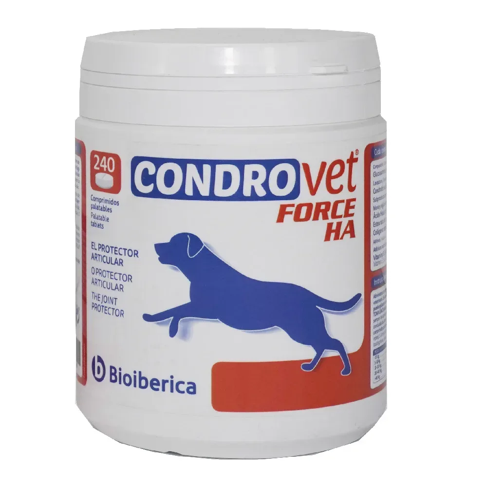 Condrovet Force HA Chondroprotektor für Hunde - 240 Tabletten