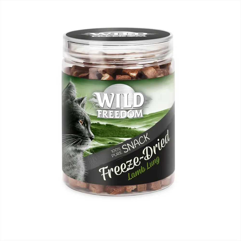 Wild Freedom RAW - gefriergetrocknete Lammlunge - Sparpaket: 3 x 35 g