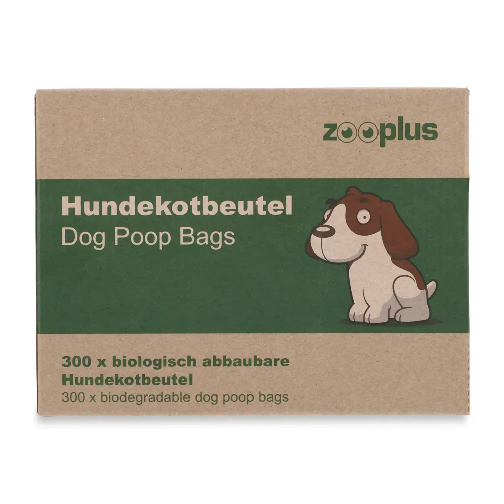 Biologisch abbaubare Hundekotbeutel - 20 Rollen à 15 Beutel (300 Beutel)