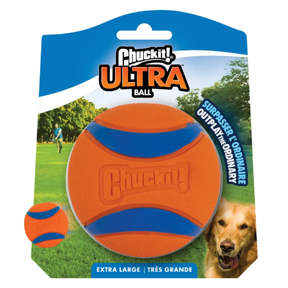 Chuckit! Ultra Ball - Sparset: 2 Stück, ca. Ø 8,9 cm (XL)