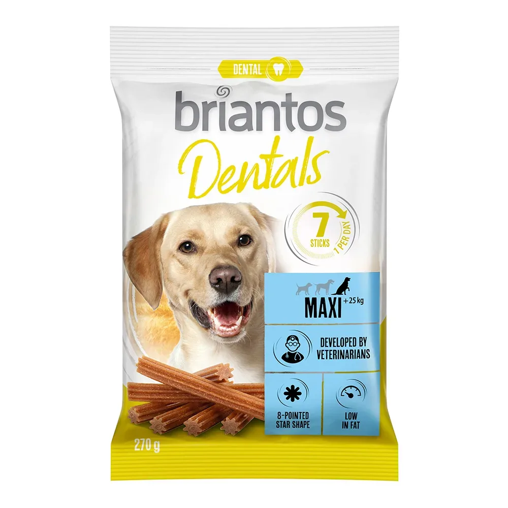 Briantos Dental Snacks für Hunde - Maxi (7 Sticks)