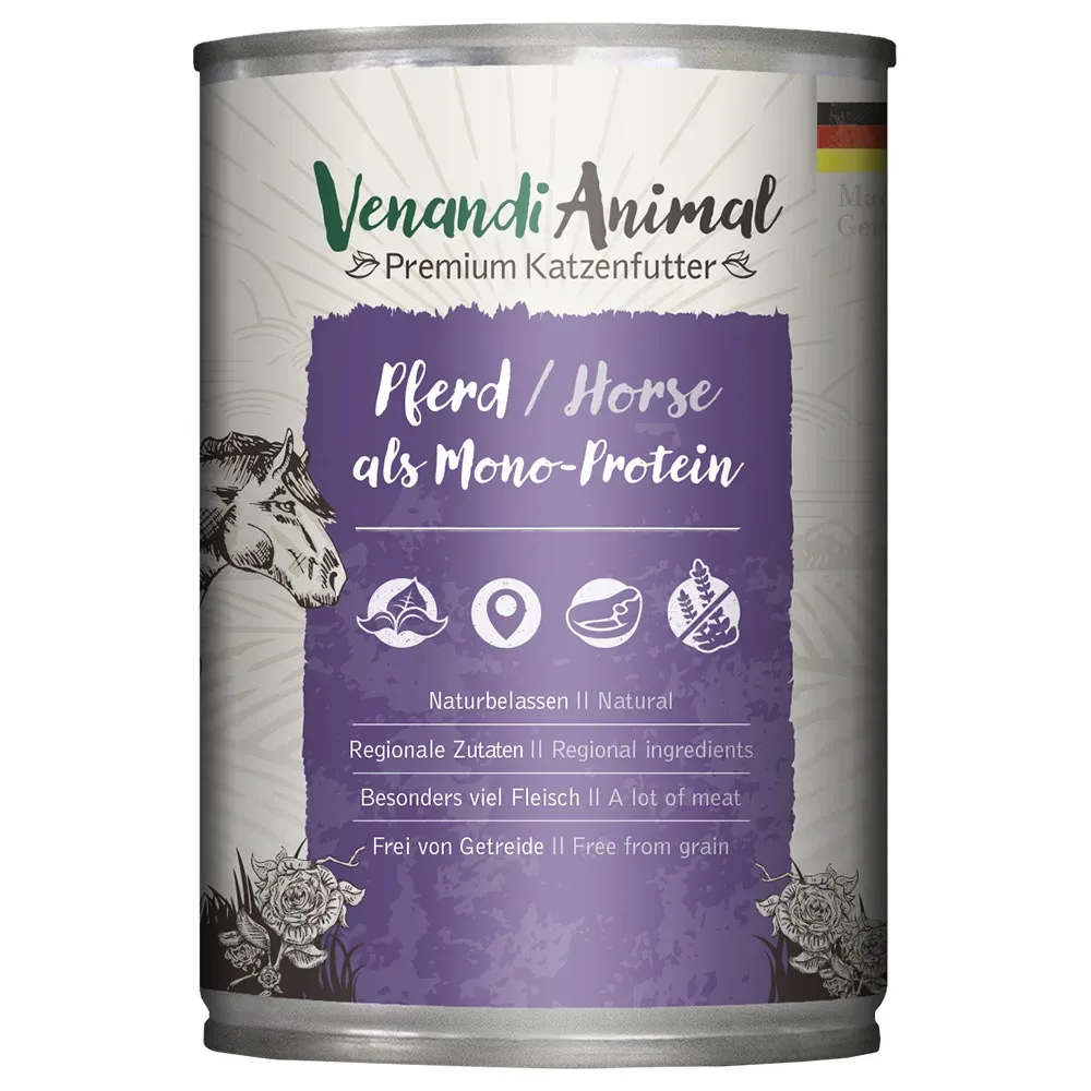 Venandi Animal Monoprotein 6 x 400 g - Rind