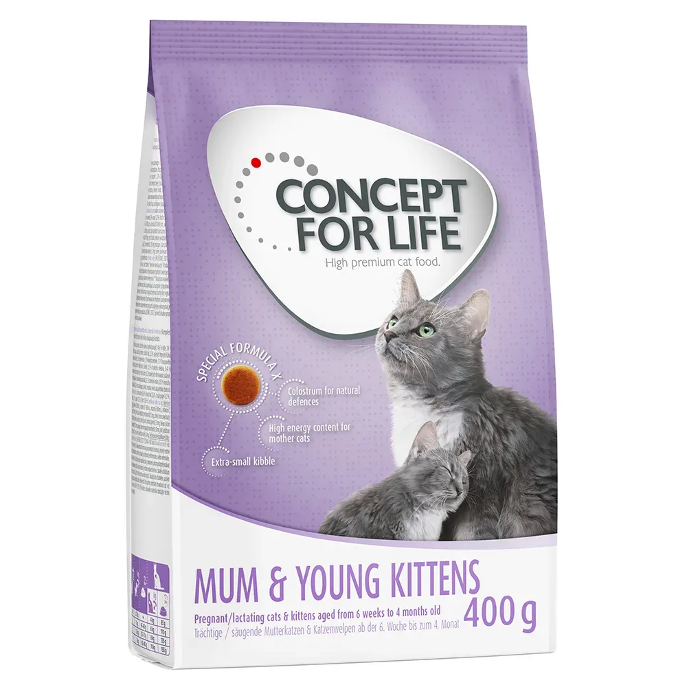 Concept for Life Mum & Young Kittens - Verbesserte Rezeptur!  - Sparpaket 2 x 10 kg
