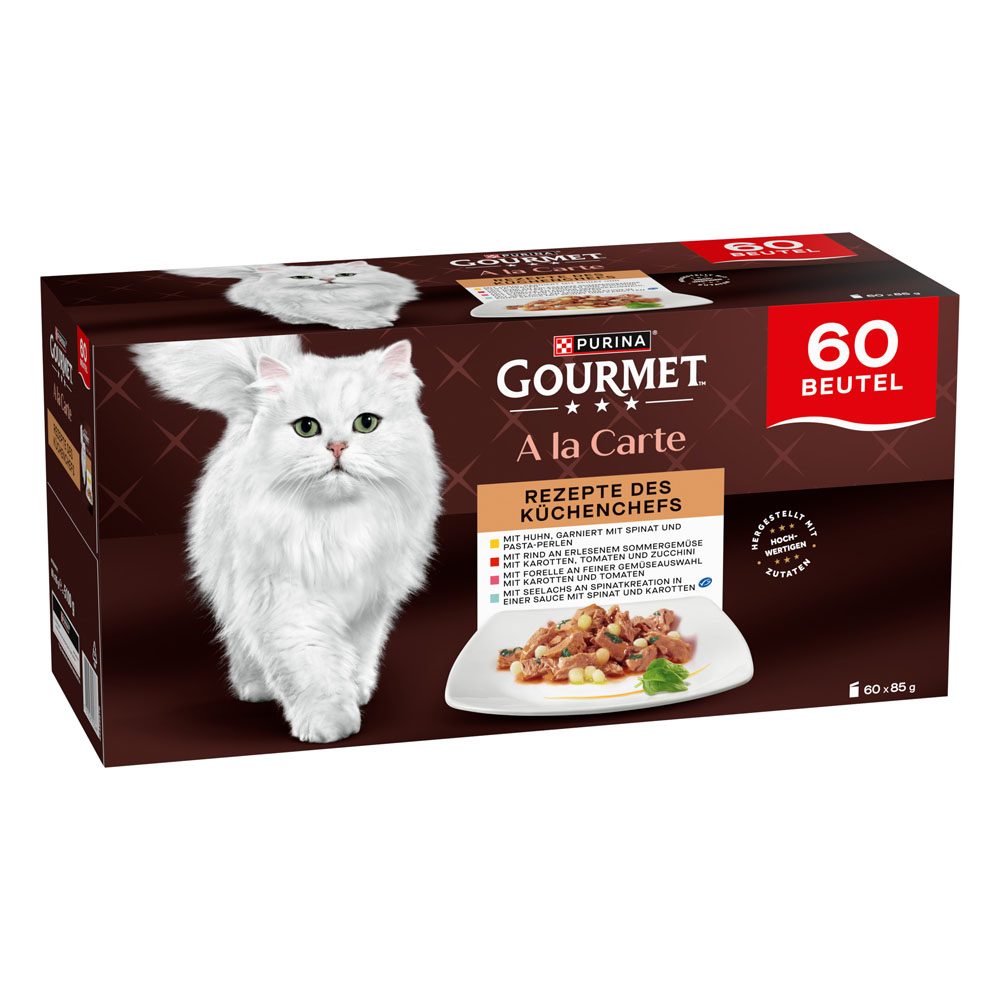 GOURMET à la Carte Sorten-Mix 60x85g
