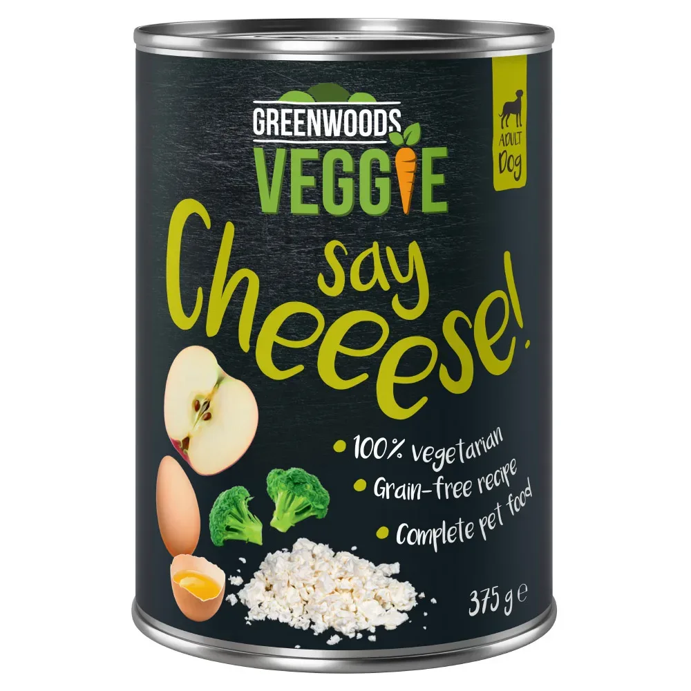 Greenwoods Veggie mit körnigem Frischkäse, Ei, Apfel und Brokkoli - 24 x 375 g
